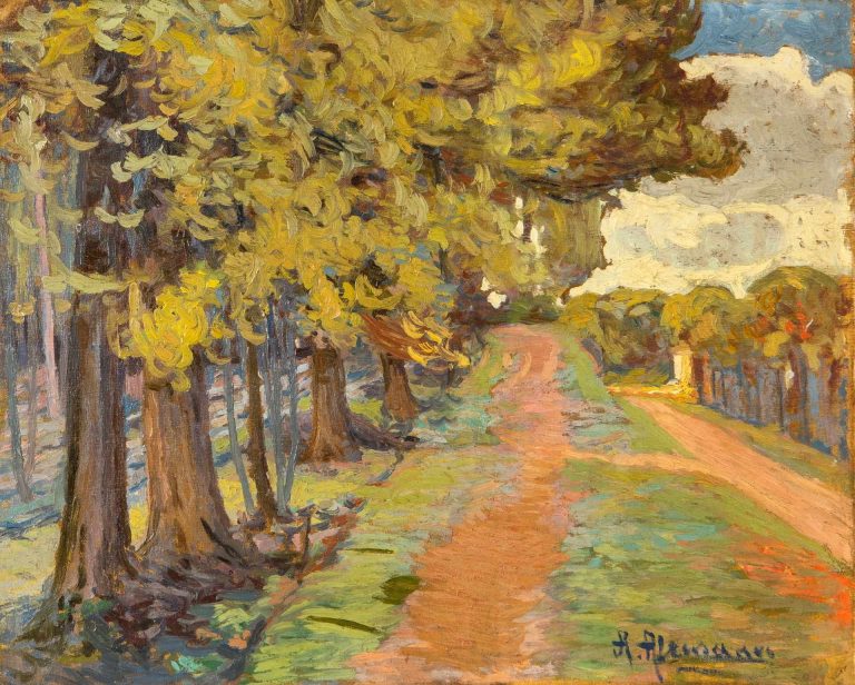 Александр Альтман – в Музее русского зарубежья