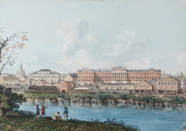 В Царицыно показывают Москву «допожарную»