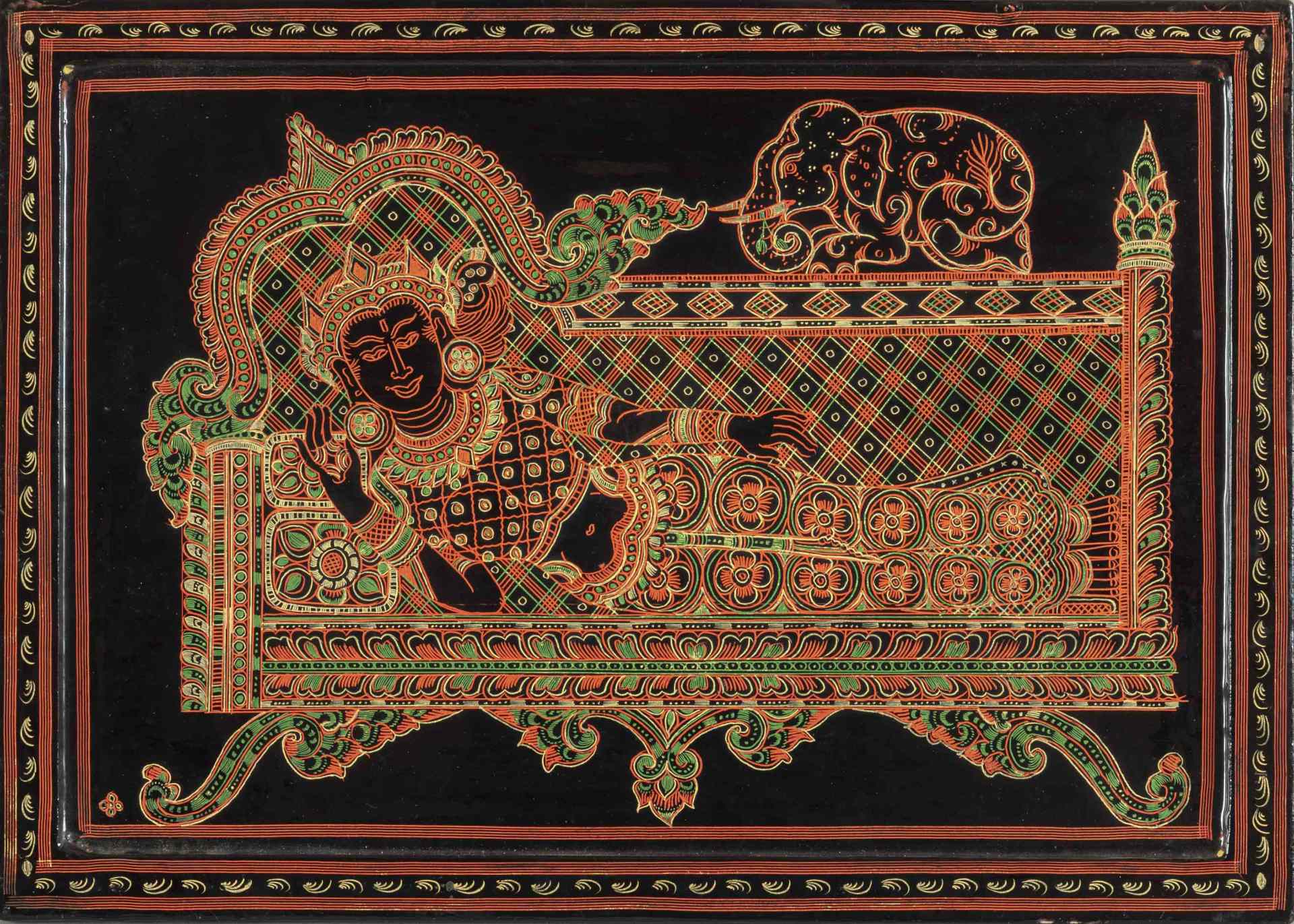 Музей Востока покажет лаковое искусство Мьянмы