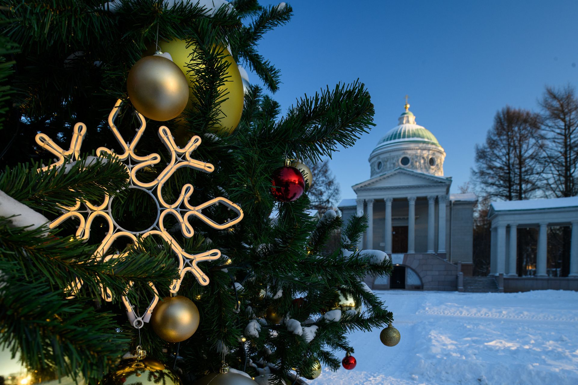 Новогодние праздники в Архангельском