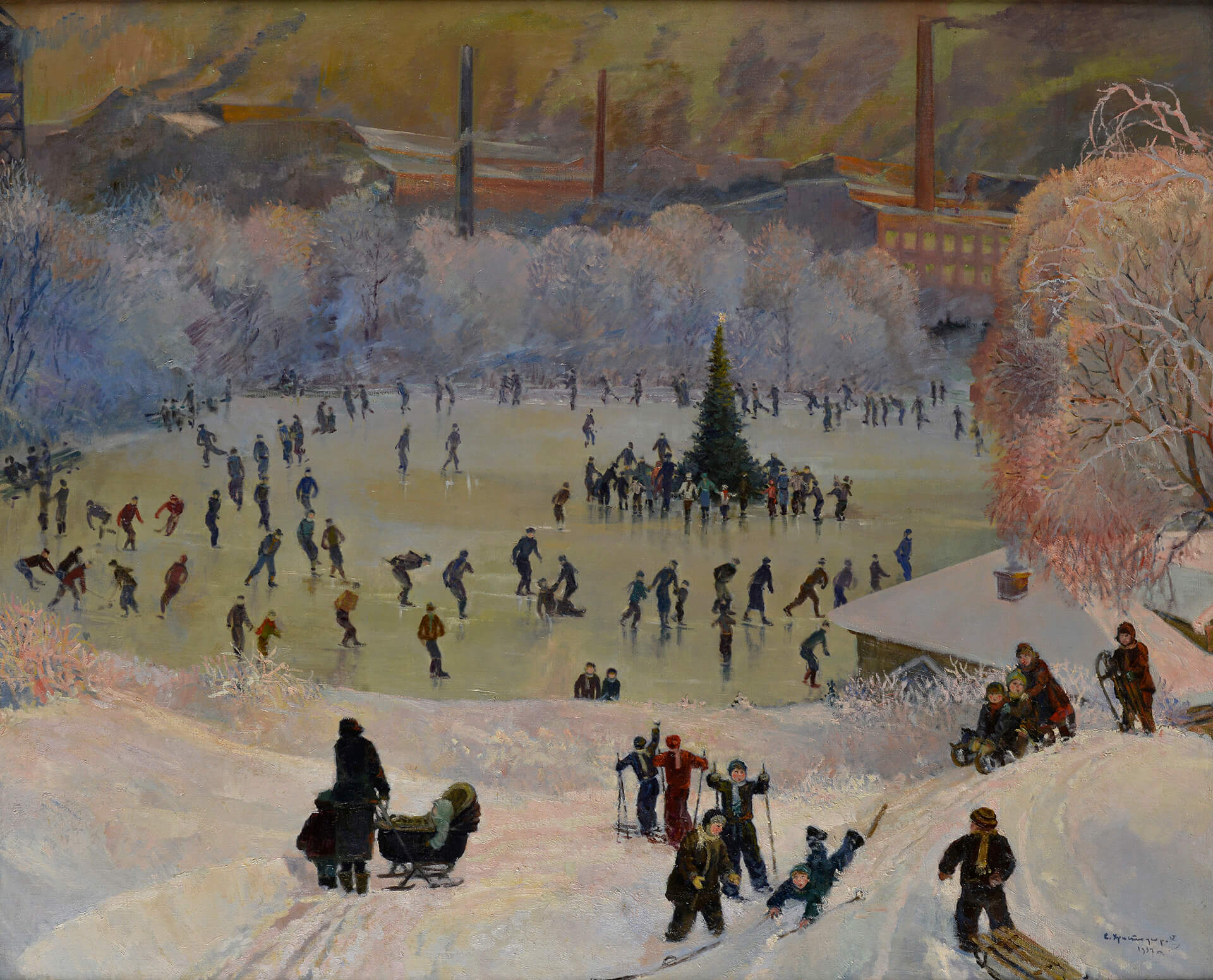 В Коломенском – предновогодняя выставка