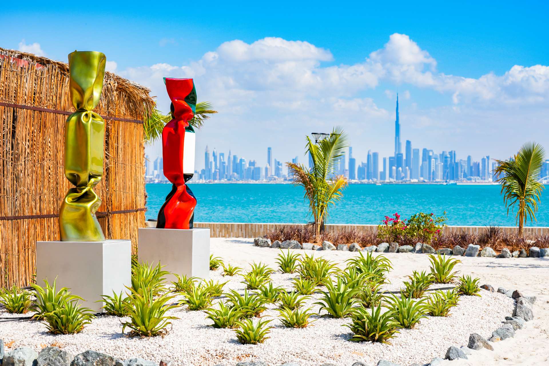 На курорте появился парк скульптур