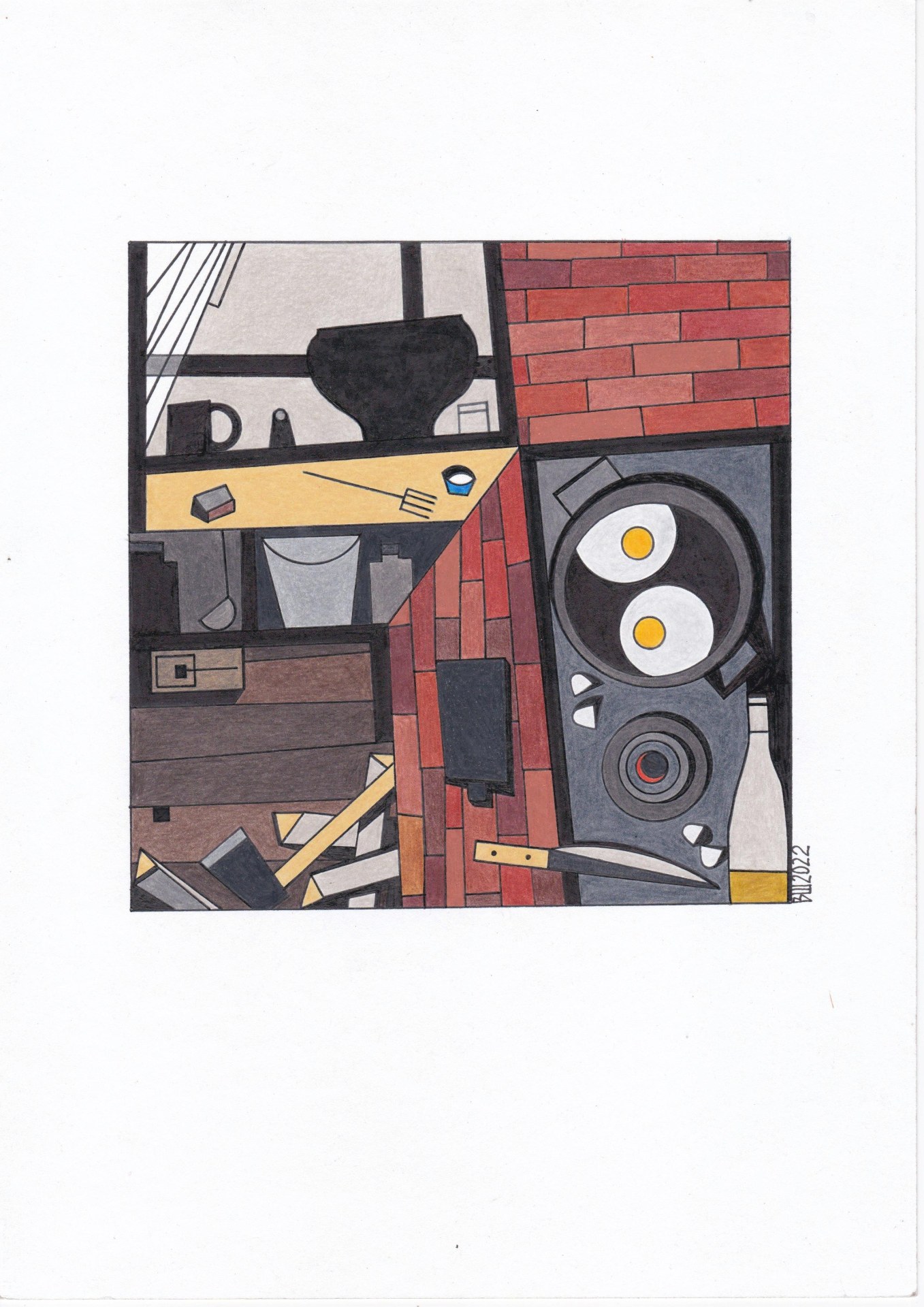 В «Е.К.АртБюро» – графика Василия Шомова