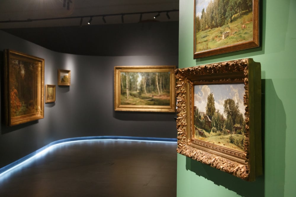 В Звенигороде открылась выставка Шишкина