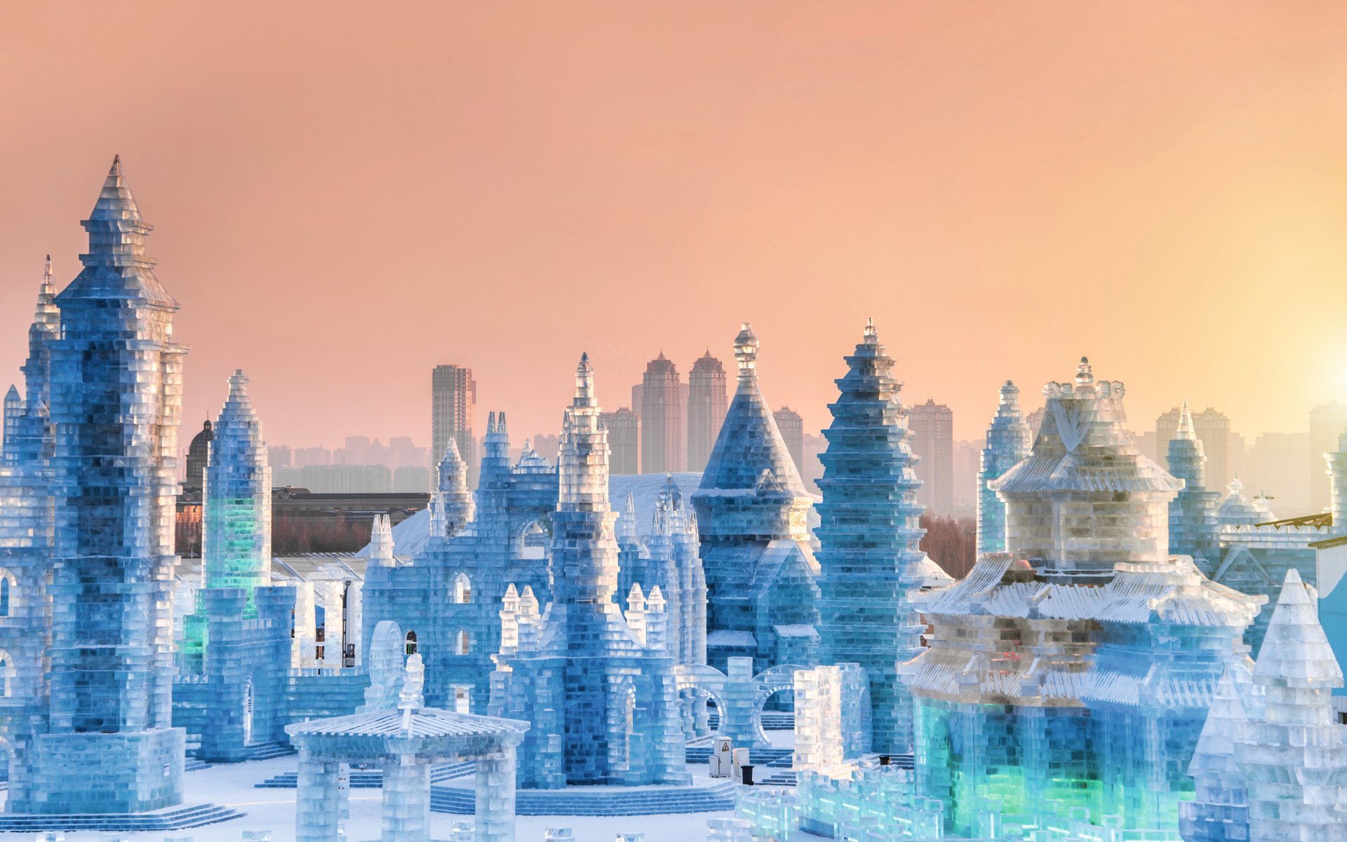 Снежная феерия Харбина