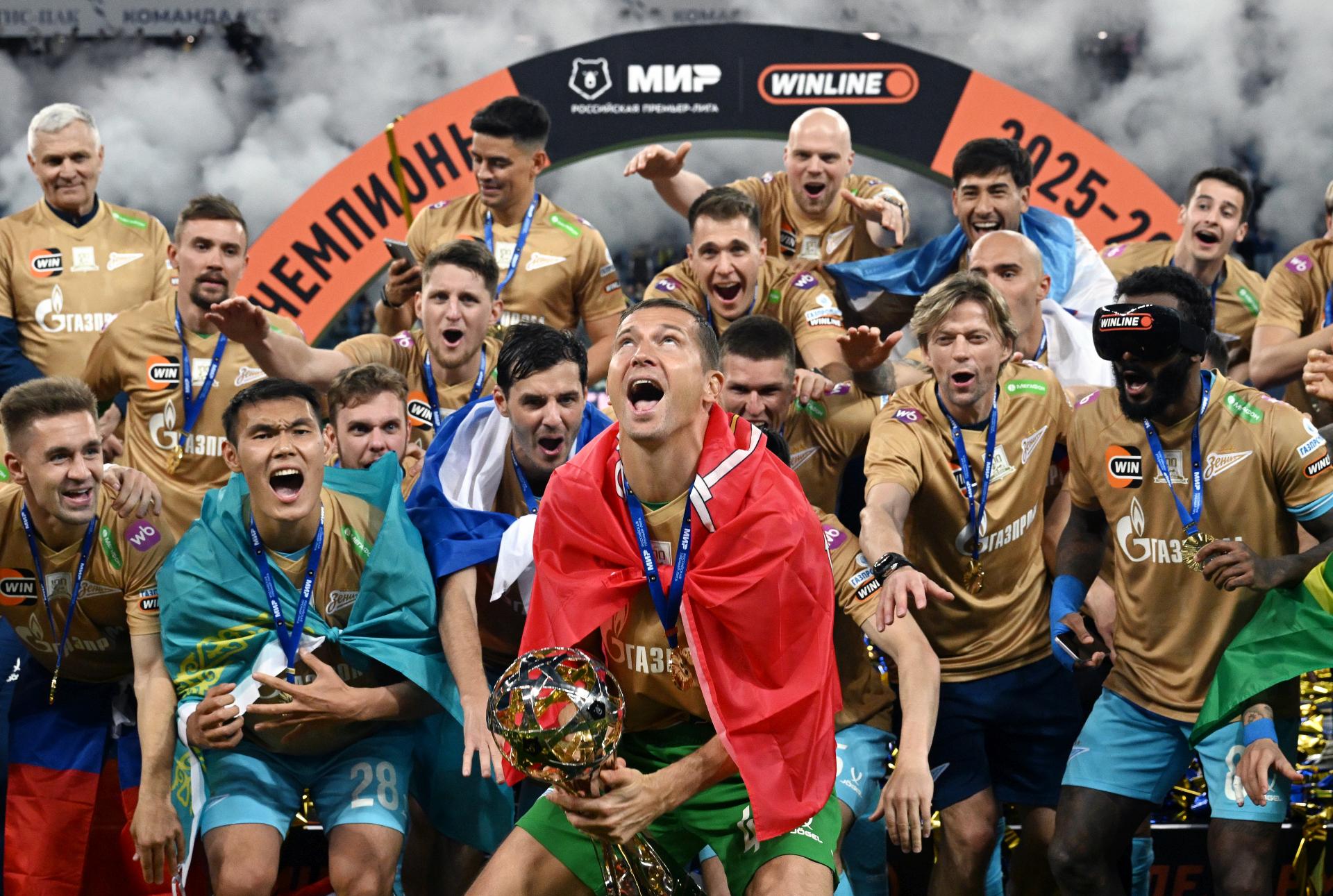 «Зенит» выиграл чемпионат России