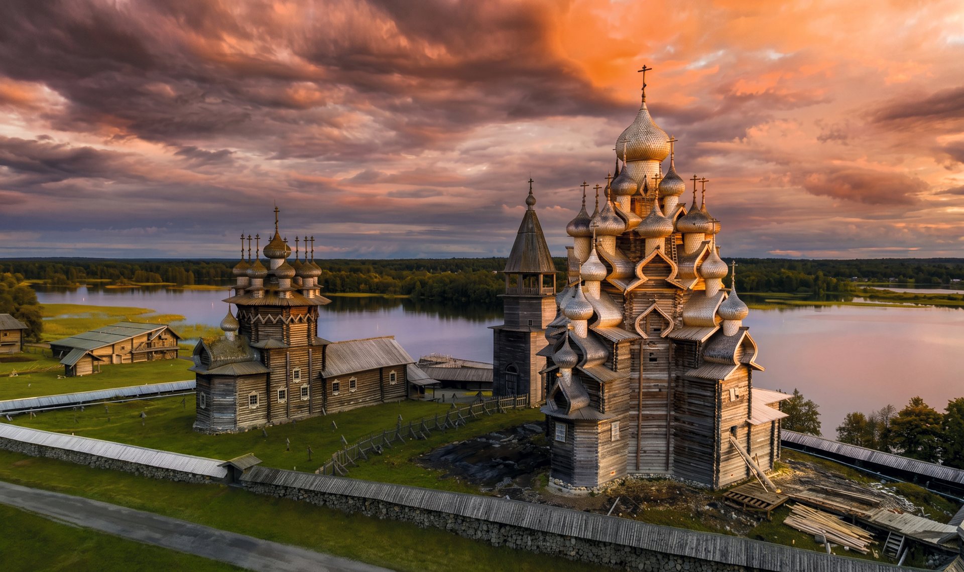 За лесами, за озерами